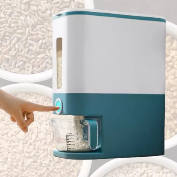 Dispenser Beras Tempat Taruh Beras otomatis