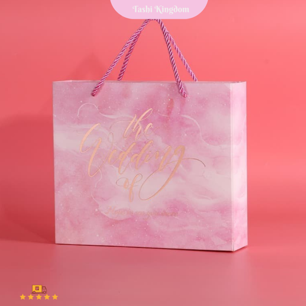 

Kotak kado gift wedding Kotak paperbag Pink Hadiah / kotak souvenir wedding box hadiah pernikahan