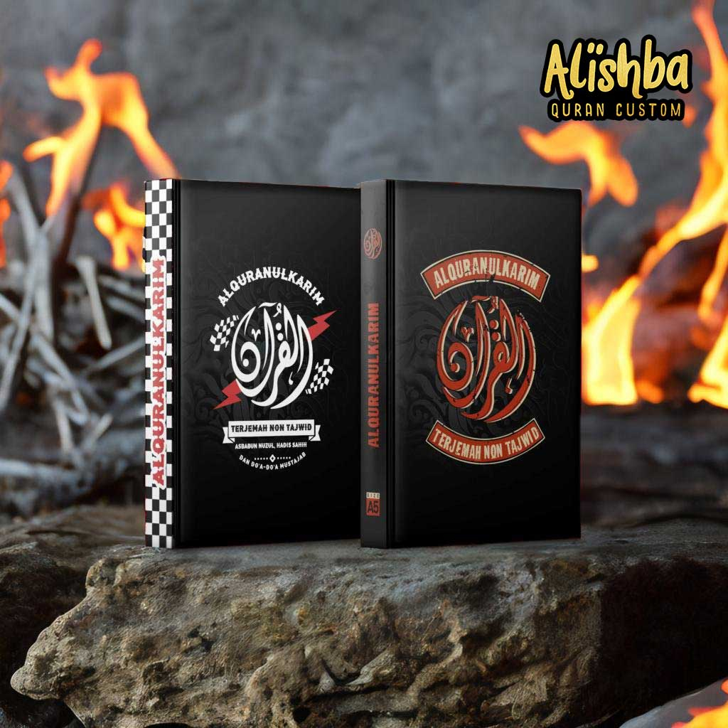 Mushaf Custom Cover Mushaf Tajwid Terjemah eksklusif I Madinah