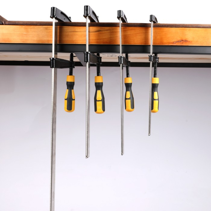 Deli Klem F Clamp Catok Jepit Kayu Ukuran Paling Lengkap