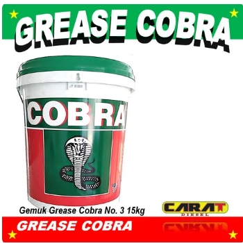 COBRA CHASSIS GREASE HIJAU NO.3 15KG GEMUK PELUMAS JUMBO