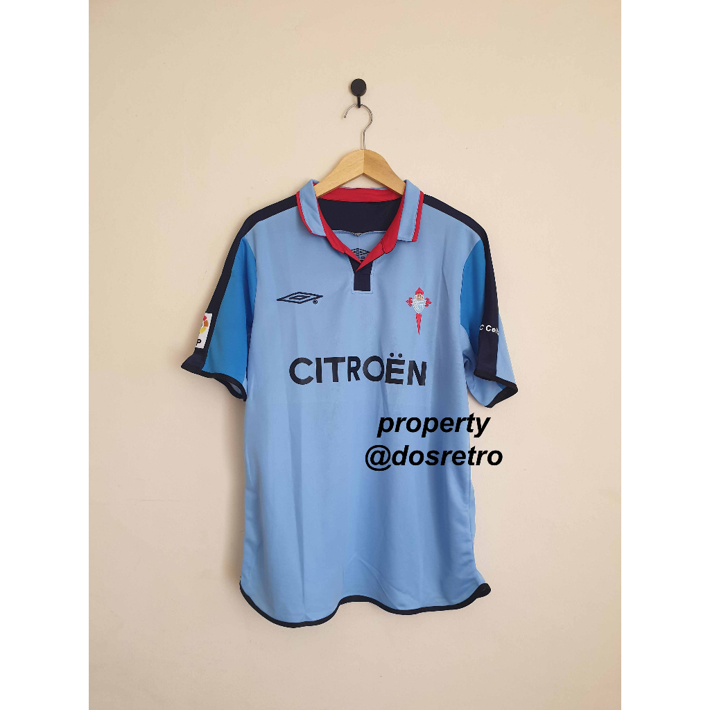 Jersey Retro Rare Celta Vigo Home 2002 2004 SYLVINHO