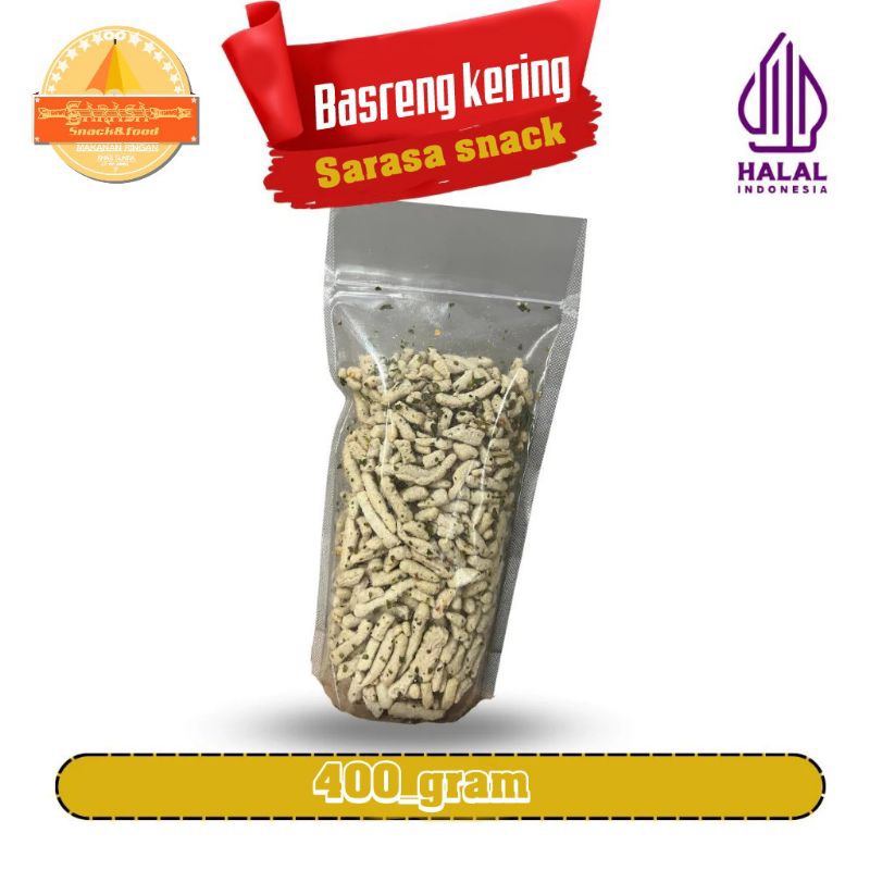 

-SARASA-Basreng kering 400gr ORI DAUN JERUK-sarasa snack&food