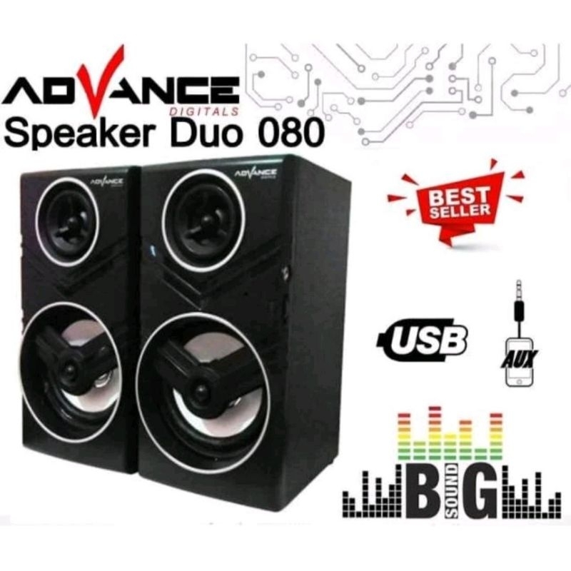 Speaker Aktif Advance Duo-070 / Duo-80 Speaker Aktif Speaker Laptop