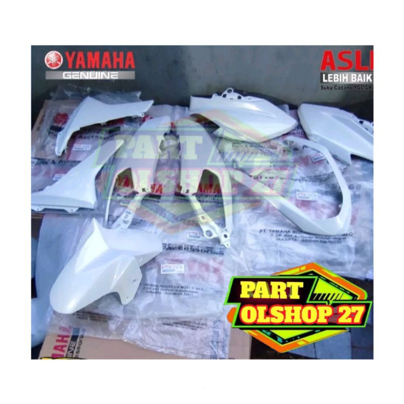 FULL SET BODY HALUS NMAX N MAX OLD 2016-2019 PUTIH ORIGINAL YAMAHA