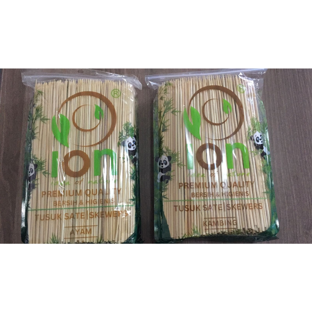 (TERMURAH) Tusuk Sate ION 500 Gram / Tusuk Sate Panda premium quality 500 Gram / Tusuk Sate Ayam / T