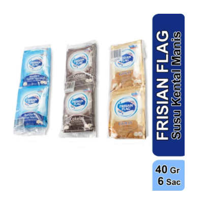 

Susu Frisian flag/Frisian flag sachet //38gr isi 6 Serbuuu !