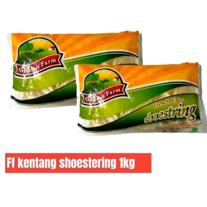 

Golden Farm Kentang Shoestring 1kg