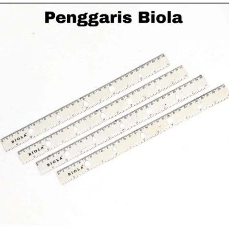 

SJS penggaris biola 30cm (12pcs)/garisan/ruler