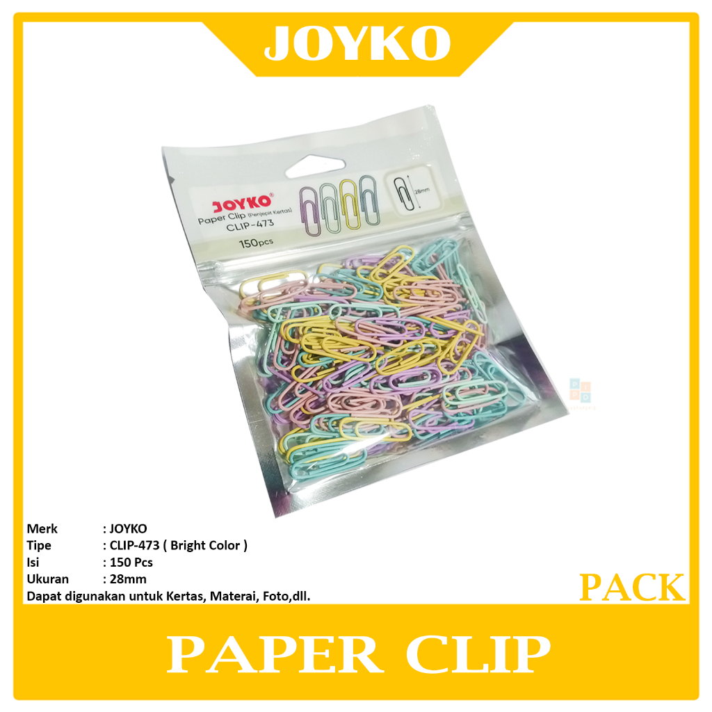 

JOYKO - Paperclip Clip-473- Pack