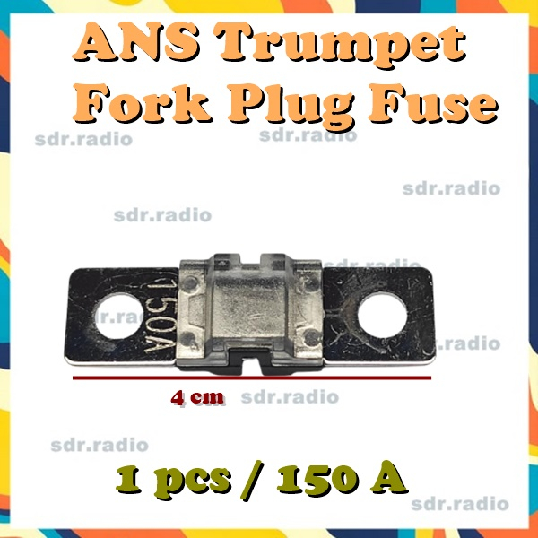 ANS Trumpet Fork Plug Fuse 150A sekering Safety Plate Base Fuse 150 A
