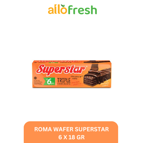 

Roma Wafer Superstar 6 x 18 gr