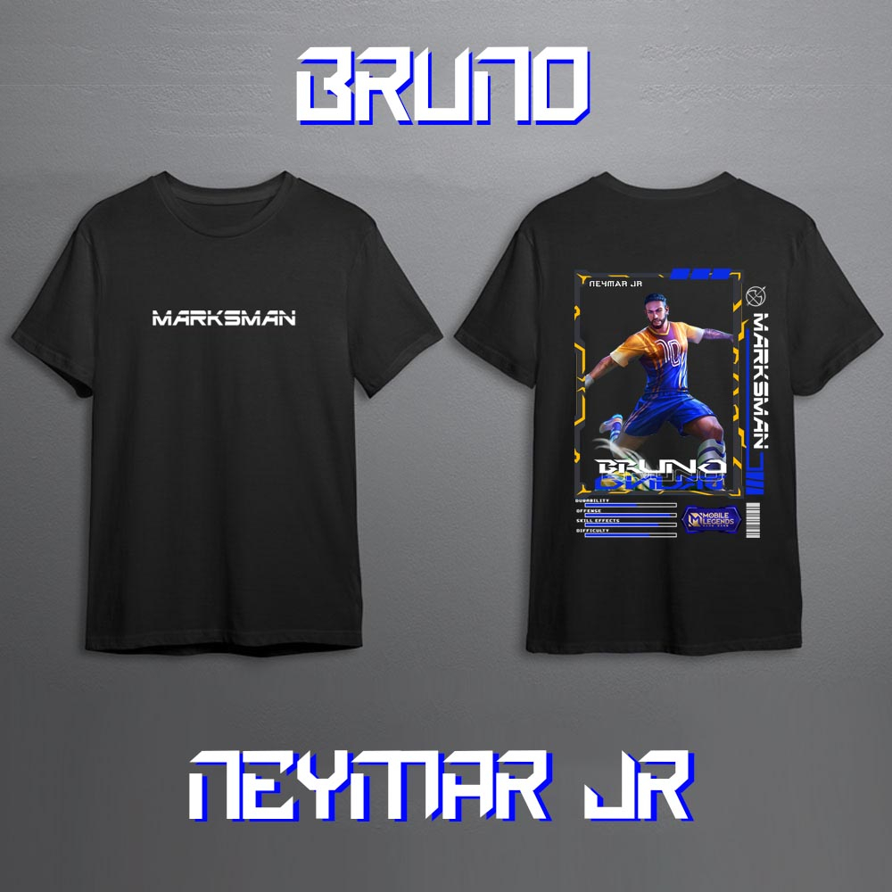 KAOS MOBILE LEGEND HERO BRUNO SKIN FIREBOLT SKIN NEYMAR KAOS GAMING MLBB BRUNO FULL SKIN TERBARU