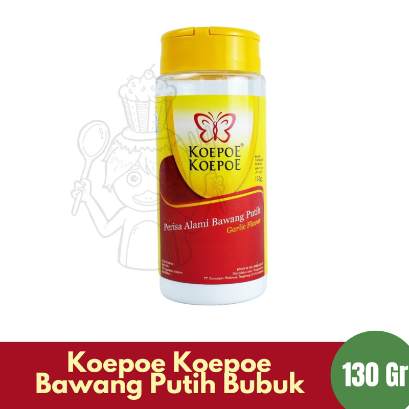 

Koepoe Koepoe Bawang Putih Bubuk 130 Gr / Garlic Powder