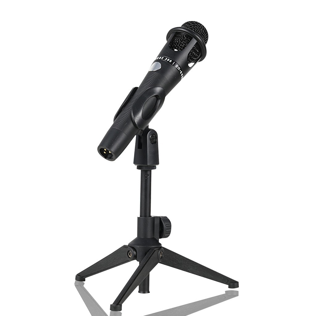 Penyangga Mic Podcast Universal Stand Microphone Meja Karaoke Holder
