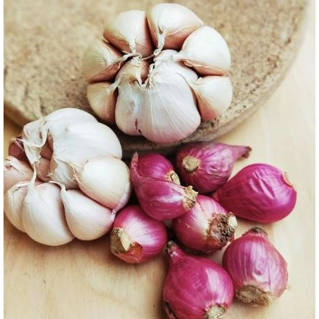 

Bawang Merah 1/4 (250gr) Bonus Bawah Putih 1/4 (250gr)