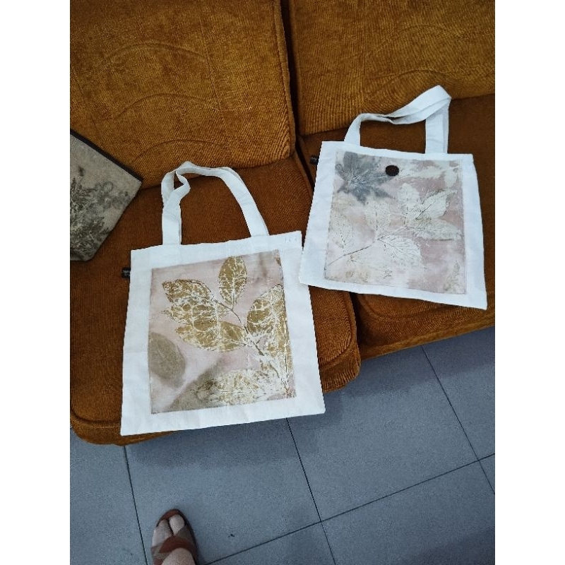 Tas Kanvas Ecoprint