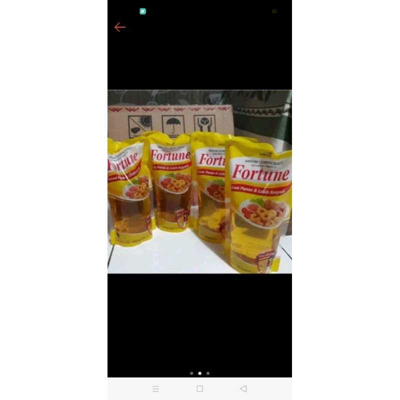 

minyakgoreng fortune 1liter