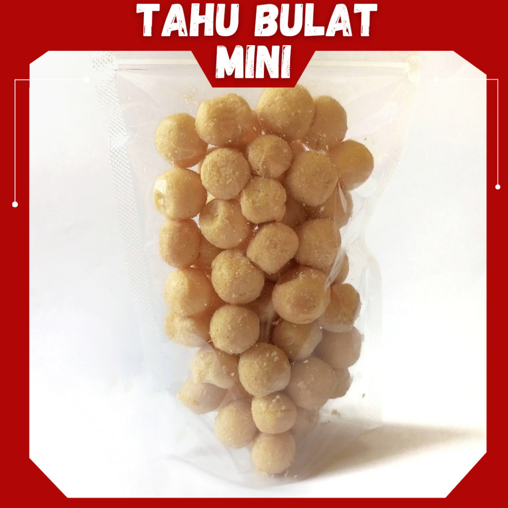 

cemilan keripik/ tahu bulat kering / mini /camilan kerupuk