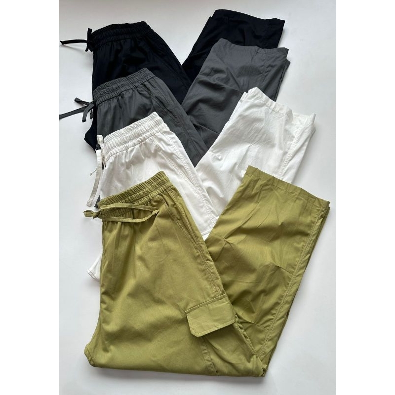 unq cargo cotton pants