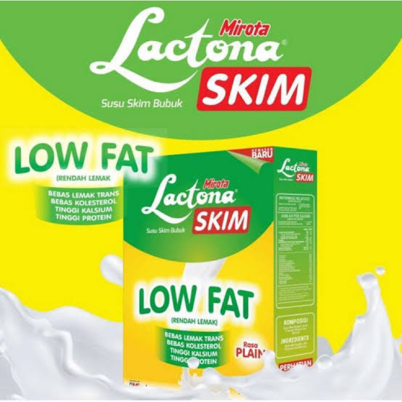 

FS - Lactona Skim 300gr - 3pcs (susu rendah lemak diet lowfat)