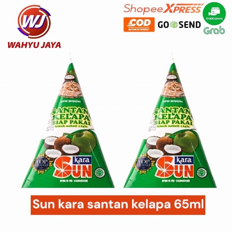

Sun kara santan kelapa 65 ml