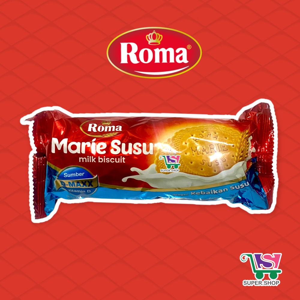 

Roma Biskuit Marie Susu 115 Gram