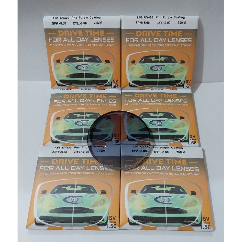 Lensa Kacamata SV ONE DRIVE TIME BLUERAY+PHOTOCROMIC by DOMAS