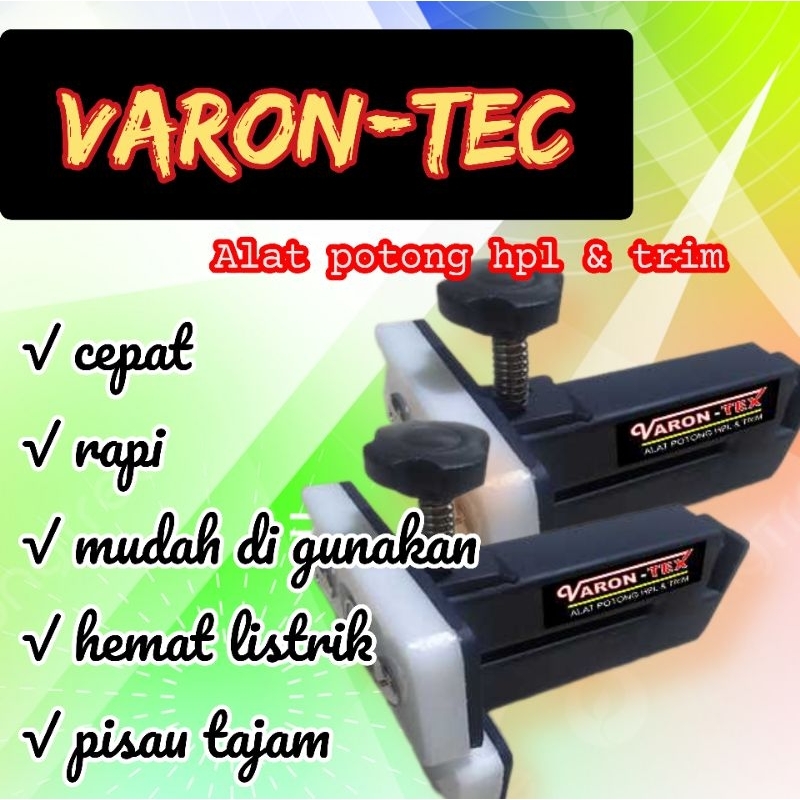 VARON-TEC alat potong hpl manual - alat potong hpl dan trim