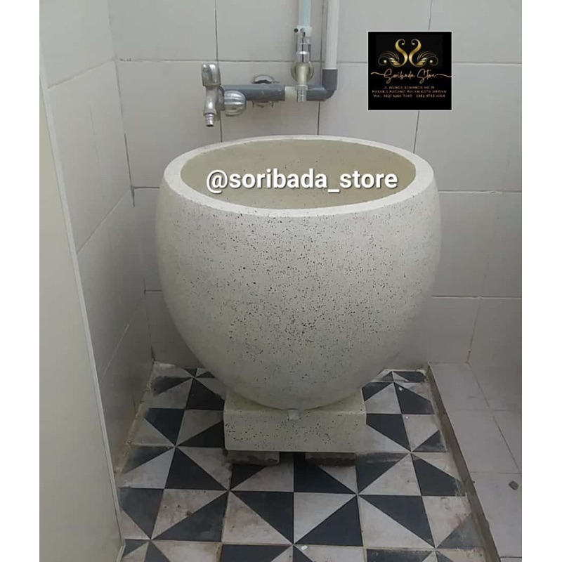 Bak Mandi Minimalis Batu Alam | Bak Mandi Batu Alam | Bak Mandi Traso Minimalis