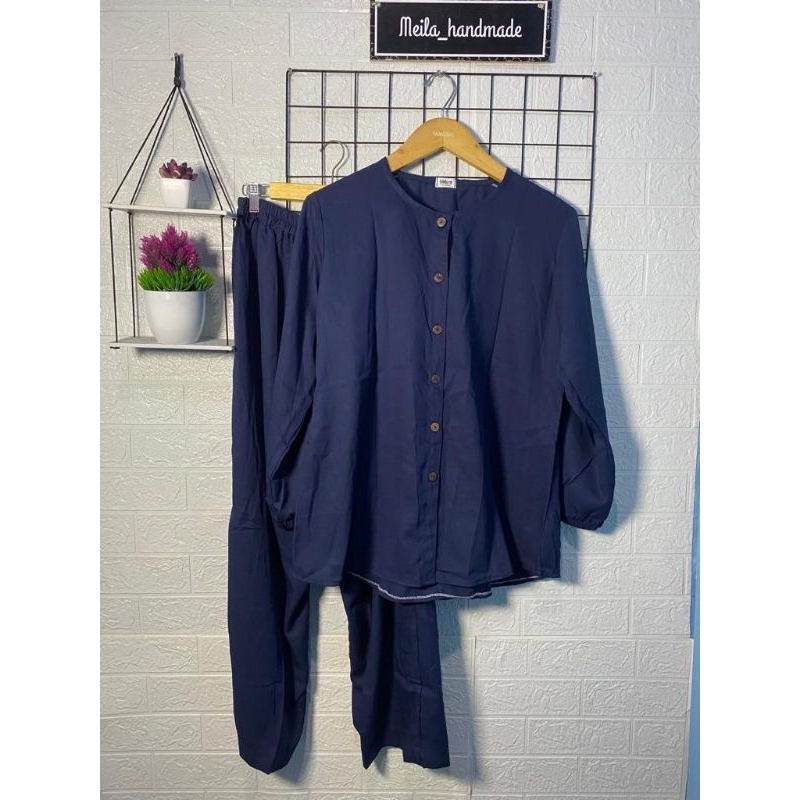 Setelan rayon twill premium
