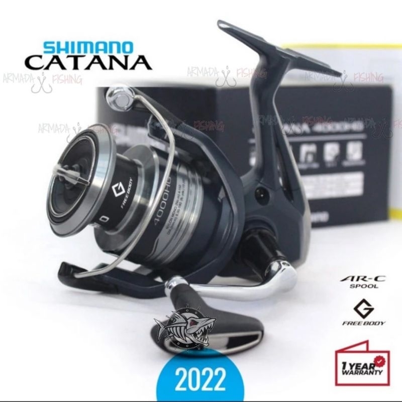 [COD] Reel Shimano CATANA FE [2022] 1000 2000 2500 3000 4000 HG XG Pancing Resmi