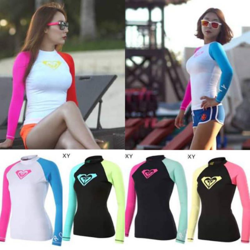 SXB SPORT - BAJU SENAM AEROBIC ZUMBA RASHGUAR ROXY SHAKA ORI SXB SPORT INDONESIA