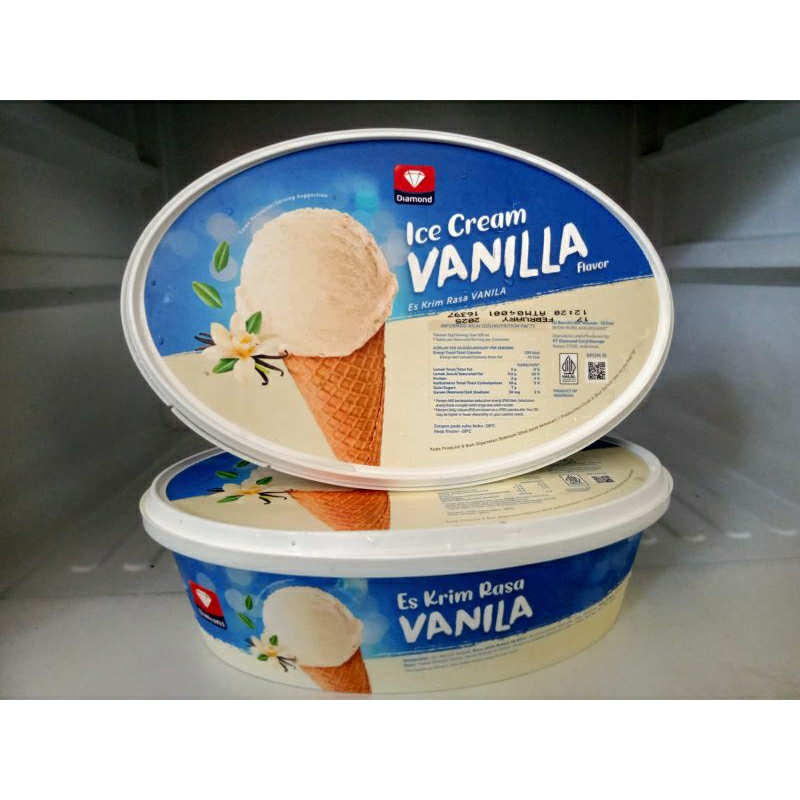 

Ice Cream / Es Krim Diamond 700ml - VANILLA