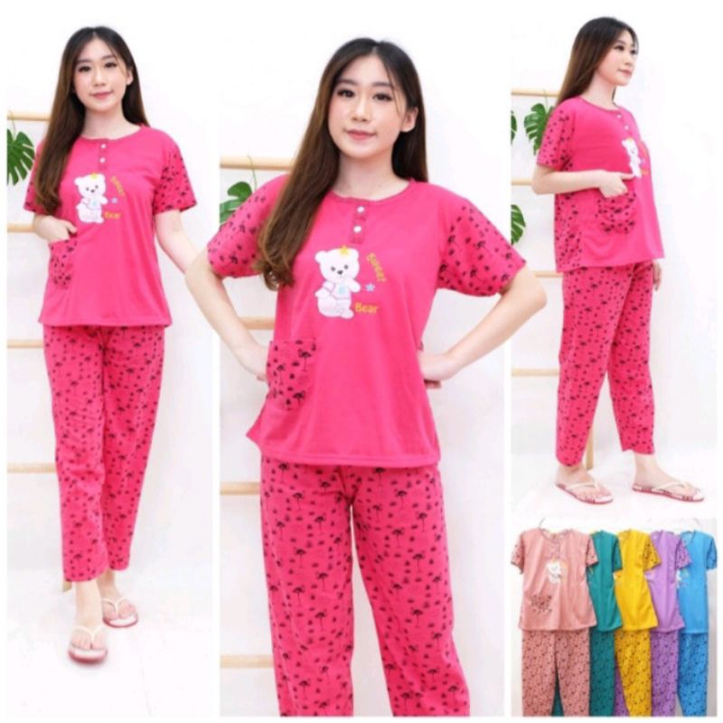 BABYDOLL CP JUMBO / BAJU TIDUR KAOS JUMBO