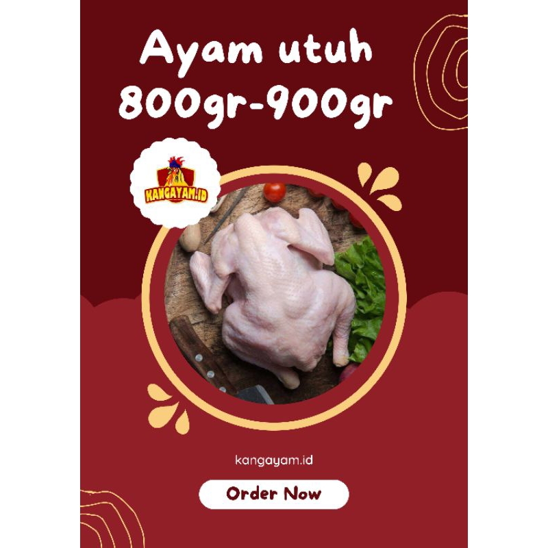 

ayam utuh 800gram