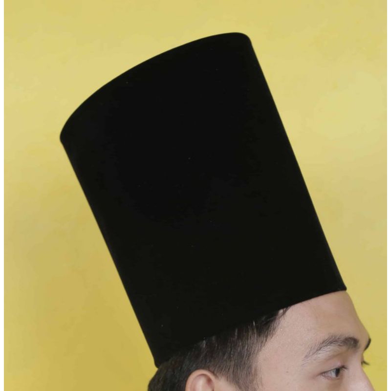 Songkok Hitam peci hitam peci sufi peci tinggi songkok tinggi kopiah dewasa kopyah dewasa peci madur