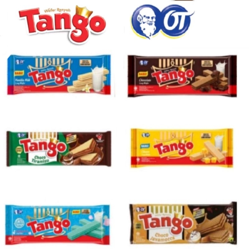 

Tango Wafer (Pcs) 6000 - Tango Coklat Vanila Tiramisu Javamocca Keju Pink Lava