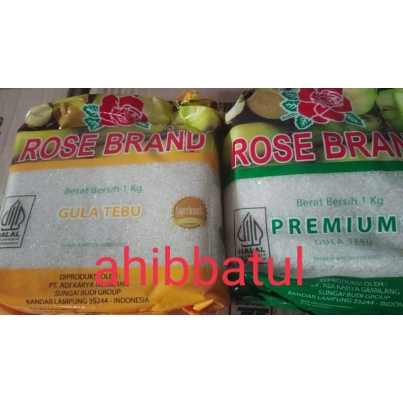 

gula merk rosebrand 1kg (neo kopi sachet moccachino)