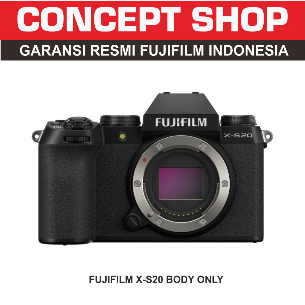 FUJIFILM X-S20 BO. XS 20. XS20 RESMI