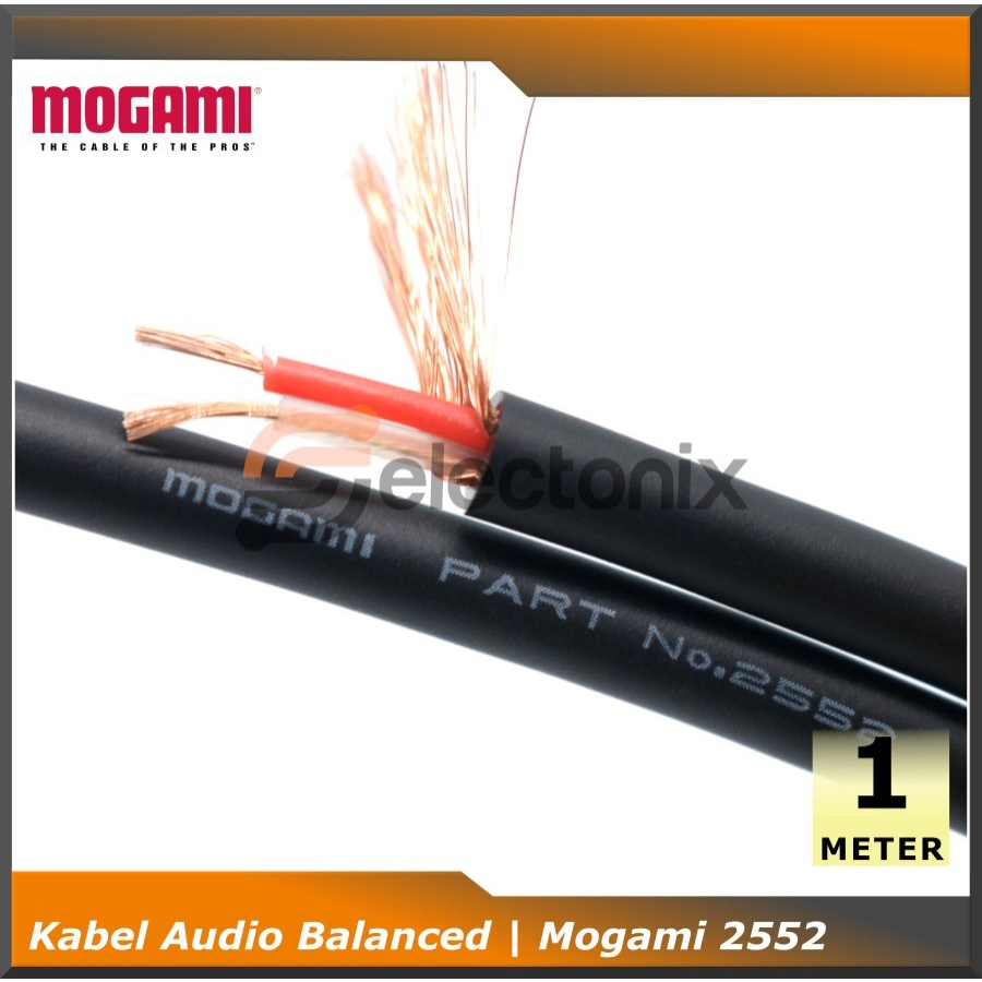 Kabel Audio Mogami 2552 - Meteran
