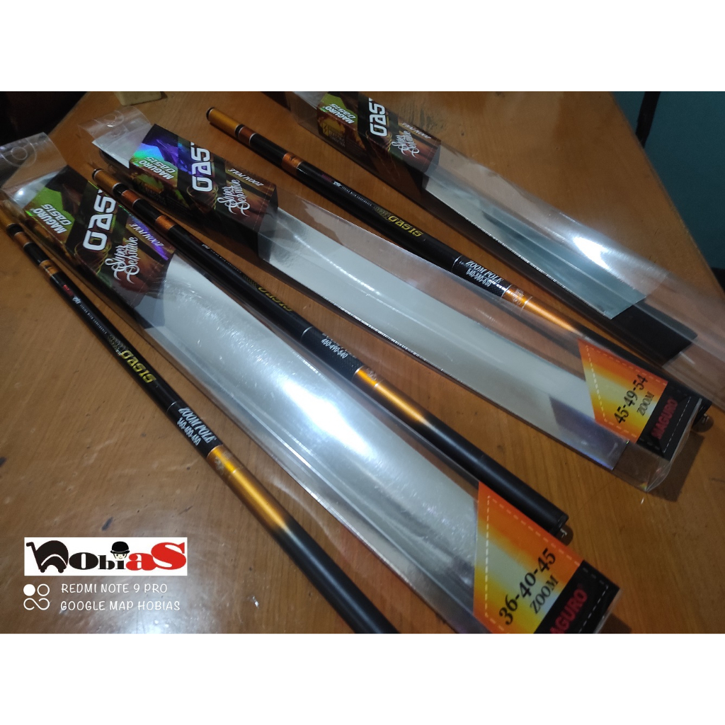 Joran Pancing Tegek Maguro OASIS DESERT Zoom Pole Carbon 360. 450. 540. 630