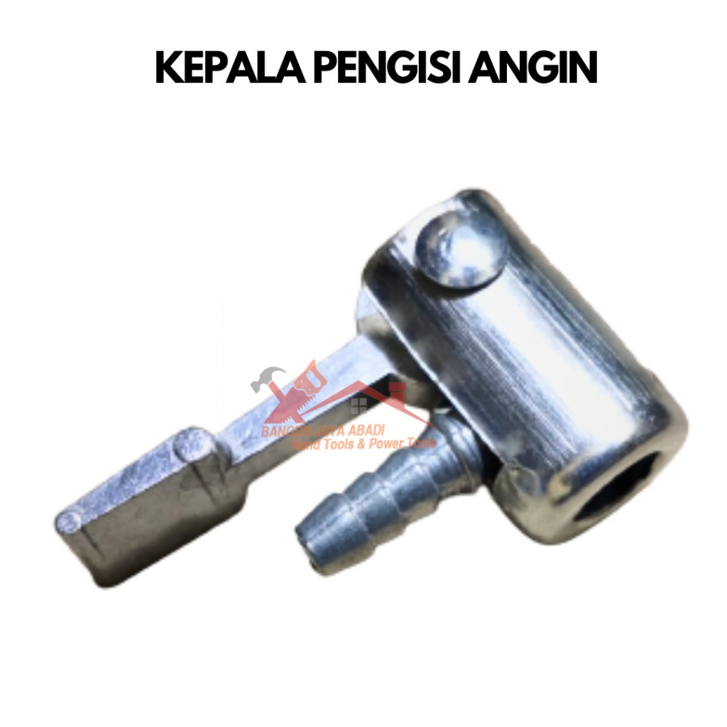 Kepala Pompa Nepel Cop Pompa Ban Sepeda Pentil Motor Besi Komponen Pompa Sepeda dan Motor RRT BJA