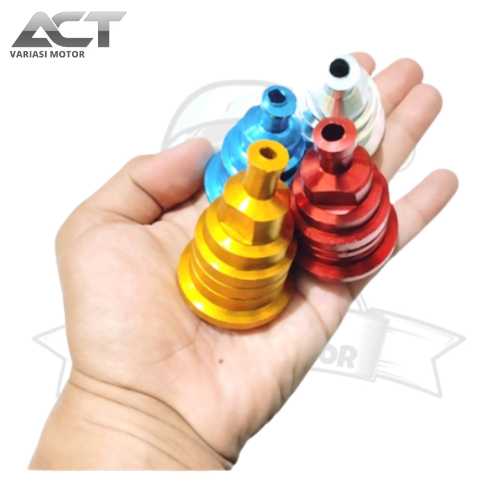 Tutup Klep Mio Racing Tutup Klep Jupiter Z Tutup Klep Variasi Model Pagoda CNC