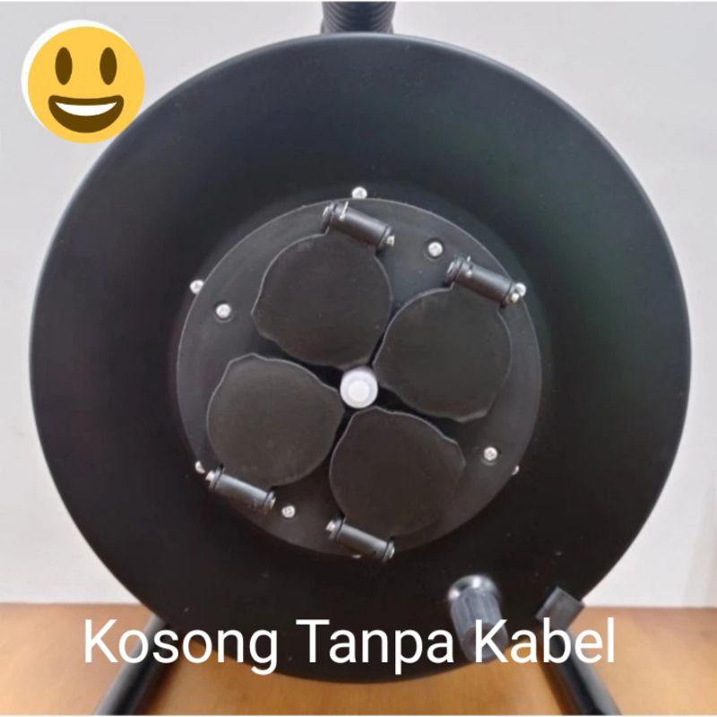 Gulungan Kabel Roll Muat 50m with cover - Box Kabel Kosongan Tanpa Kabel-Tempat Kabel Roll