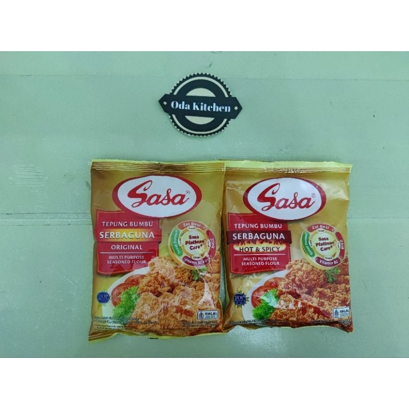 

SASA TEPUNG BUMBU SERBAGUNA ORIGINAL DAN HOT SPICY PACK 210gr