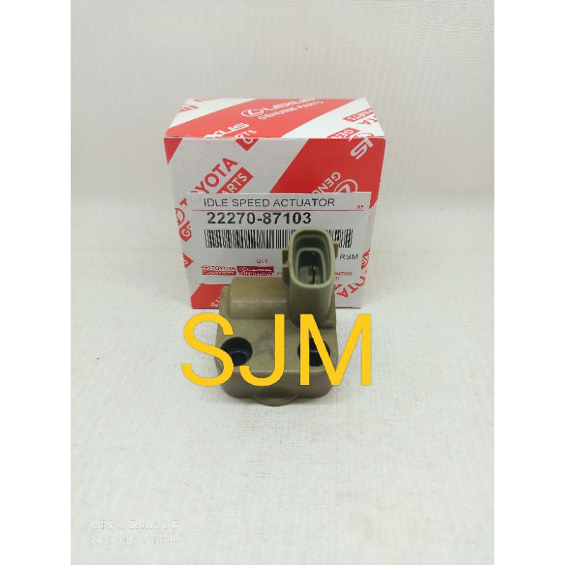 SENSOR ISC IDLE SPEED CONTROL GREAT ALL NEW COROLLA BALENO SOLUNA ORIGINAL