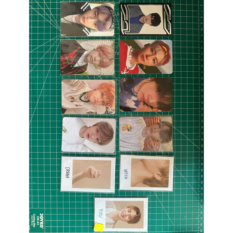 Photocard PC Polaroid pola sg20 Chenle Jaemin Heachan we young hello future hot souce NCT 2022