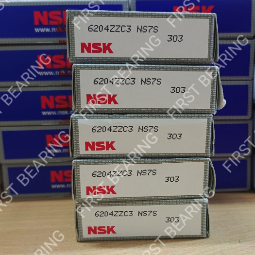 Bearing Lahar NSK 6204 ZZ C3 , 6204 2z c3 , 6204zz C3 tutup besi