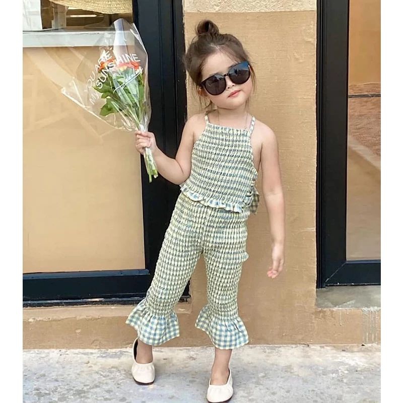 Baju setelan anak perempuan import lucu